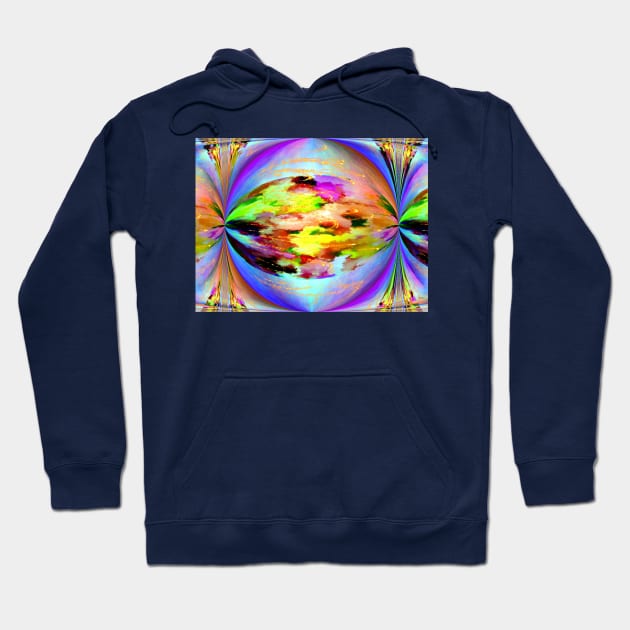 Abstract Circle Hoodie by danieljanda